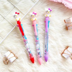 PEN 4 COLOURS - MEDIUM HELLO KITTY