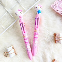 PEN 6 COLOURS - SANRIO HELLO KITTY 