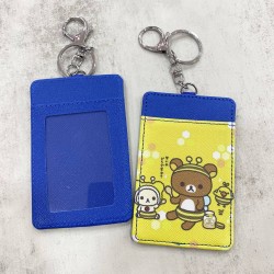 Card Holder Blue Yellow - Bear