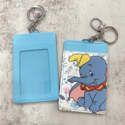 Card Holder Light Blue - Elephant