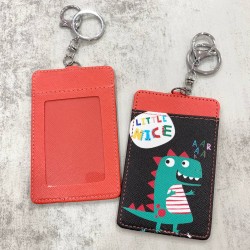 Card Holder Black Red - Little Nice