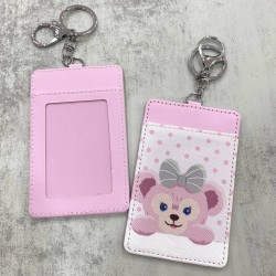 Card Holder Light Pink - Ribbon Bear