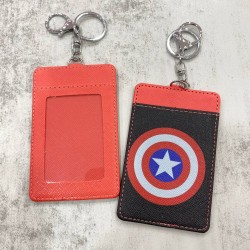 Card Holder Red Black - America