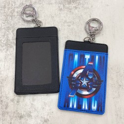 Card Holder Blue Black - Captain America