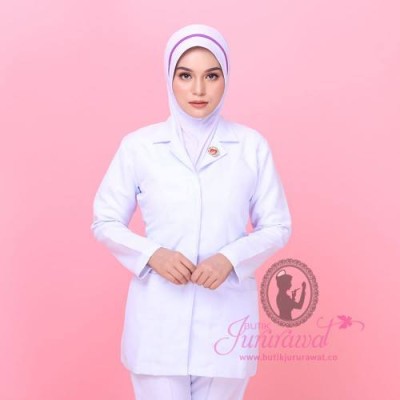 Tudung Soft Awning Full Scuba Jururawat Masyarakat - CLEARANCE