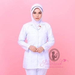 Tudung Awning Span Jururawat - CLEARANCE