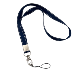 Lanyard Plain - Navy Blue