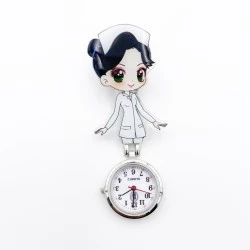 Clip Watch - Silver - FREE HAIR BELLA