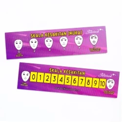 Pain Score Ruler (Purple)