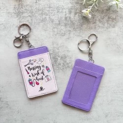 Card Holder Vertical Nursing Is A Work Of Heart