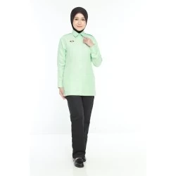 PENOLONG PEGAWAI PERUBATAN FEMALE OFFICIAL UNIFORM (ONE SET TOP & PANT)