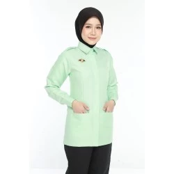 PENOLONG PEGAWAI PERUBATAN FEMALE OFFICIAL TOP - (BAJU SAHAJA)
