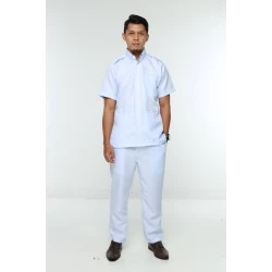 PEMBANTU PERAWATAN KESIHATAN MALE UNIFORM (ONE SET TOP & PANT)