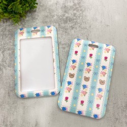 Card Holder - Colourful Flower